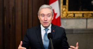 ‘This is a partnership:’ Champagne endorses Carney for Liberal leader