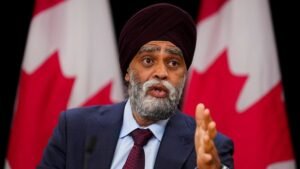 Liberal cabinet minister Sajjan not seeking re-election, rallies against ‘toxic and polarized’ climate