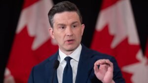 Poilievre pivots focus to reducing provincial barriers as way to deal with trade war