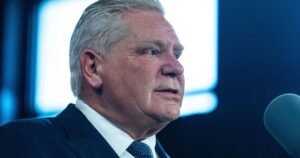 Doug Ford is channelling Canadians’ outrage about Donald Trump’s tariffs — and it’s not just Americans who are noticing