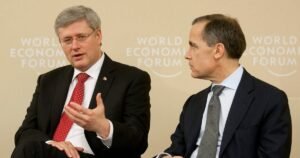 ‘Revisionist history’: Carney hits back at Harper over letter challenging the Liberal leadership frontrunner’s economic chops